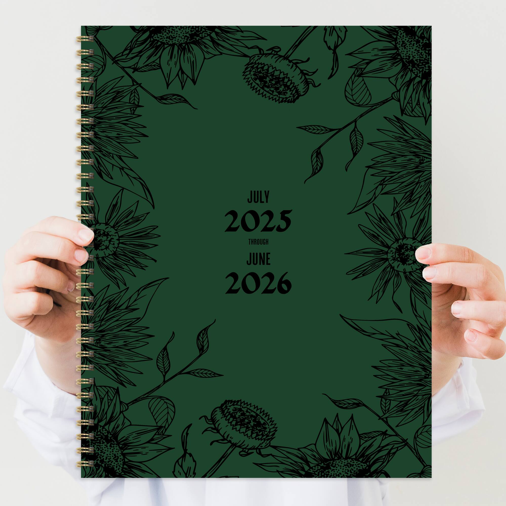 TF Publishing 2025-2026 Garden of Green Large Weekly/Monthly Planner
